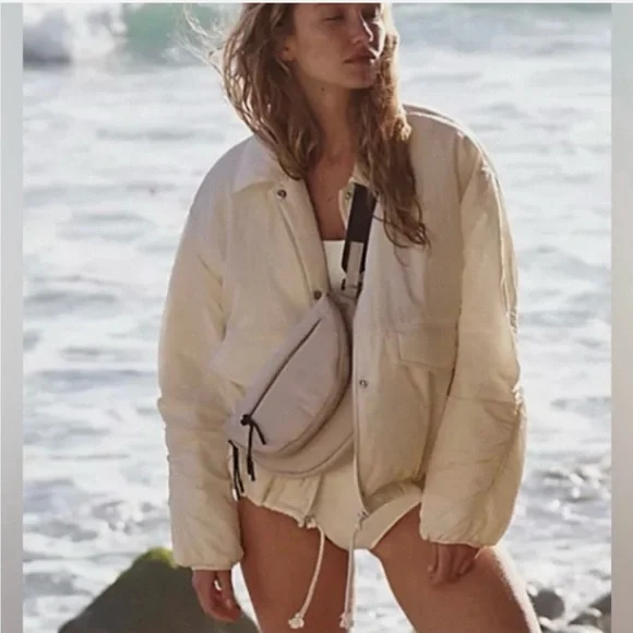 Free People Movement, Off the Bleachers Coaches Jacket, size XS - Picture 5 of 13